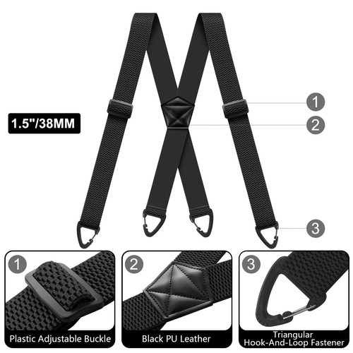 Suspenders for men heavy - suspenders,