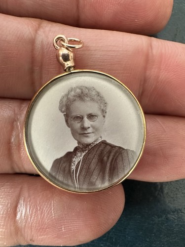 Antique yellow gold double - yellow,