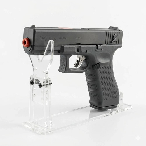 Acrylic gun display - acrylic,