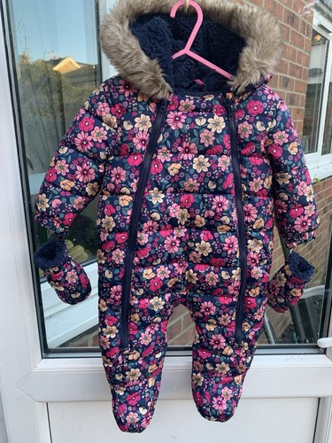 Baby girl snowsuit - snowsuit, age