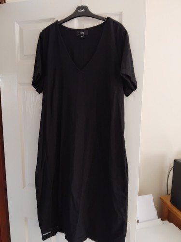Next linen blend dress 18tall - next,