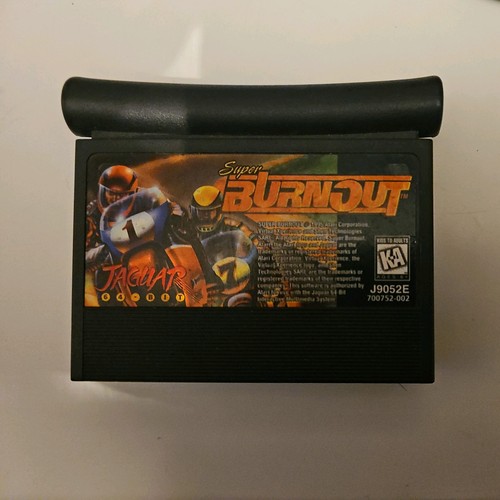 Atari jaguar super burnout - atari,