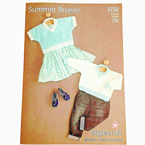 Knitting pattern babies - dk,