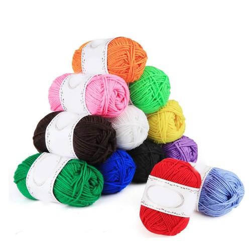 Knitted yarn knitting wool - 5x,