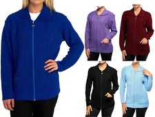 Ladies Women's Winter Zip