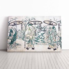 Three Umbrellas Flowers Asian