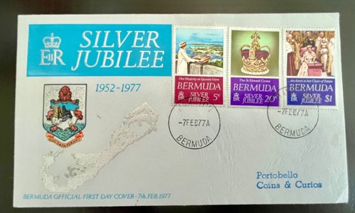 1977 bermuda first day cover - 1977,