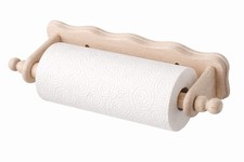 Beech Wood Kitchen Roll Holder