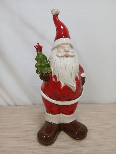 Ceramic santa large - large, gnome