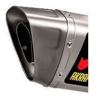 Akrapovic end cap set titanium - end,