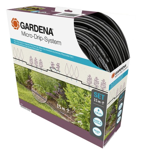 Gardena starter set rows - gardena,