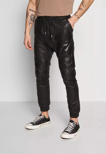 Men black soft joggers - men's,