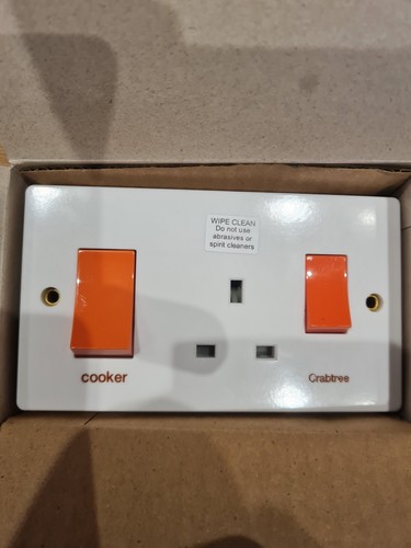 Crabtree 4521 45a cooker - crabtree,