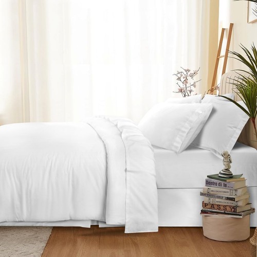 Percale fitted valance sheet - sheet,