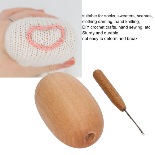 Darning egg pressure - darning, relief