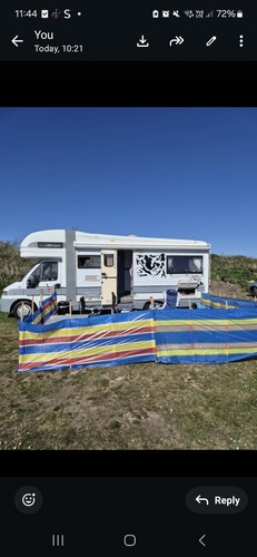 Fiat ducato berth motothome - 6,