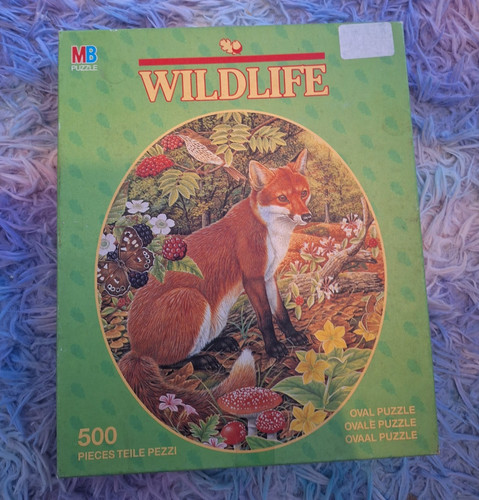 Wildlife 500 piece - mb, oval