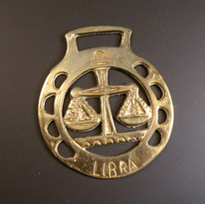 Decorative Horse Brass - Libra