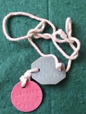 Unresearched WW2 Dog Tags 3245804 A. Whymark. 