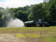 Photo 6x4 Slurry tank empty Grimston The farmer sprayed a whole tank of s c2016