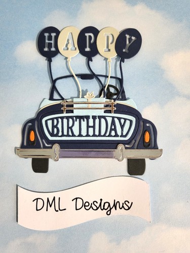 Die cut cuts - card, topper