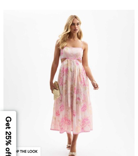 New look cut out maxi - look,