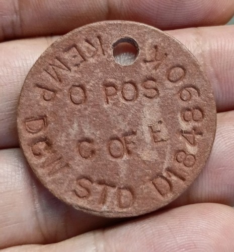 Original ww2 dog tag dcw - original,