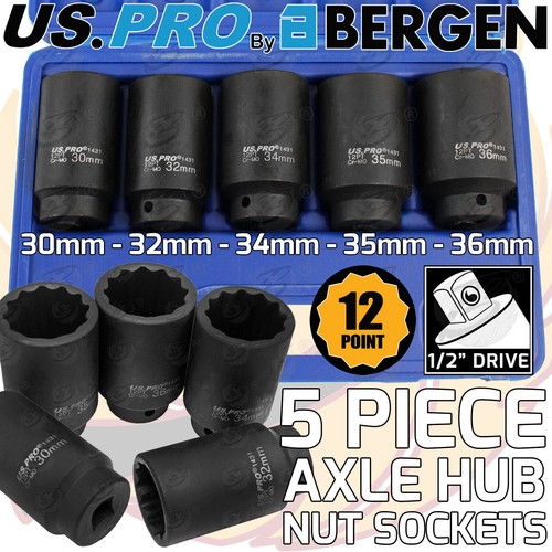 Pro point axle hub nut - 12,