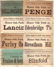 PRE-GROUPING RAILWAY LUGGAGE