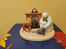 Coalport Snowman By the