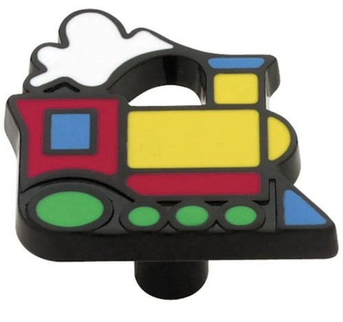 Children train wardrobe door - children's,