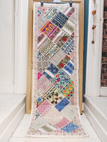 Handmade patchwork tapestry - handmade,