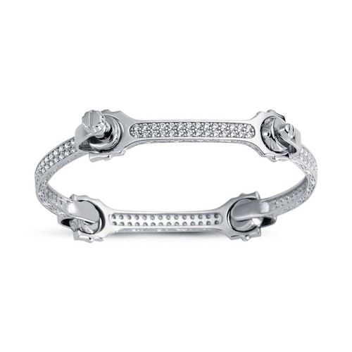Womens rhodium silver jewelco - rhodium,