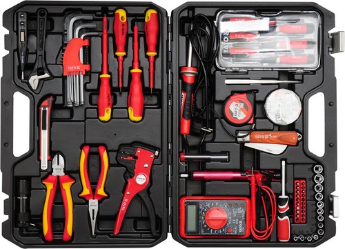 Electrician tool case bag set - tool,