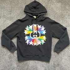 Gucci Black GG Star Hoodie |
