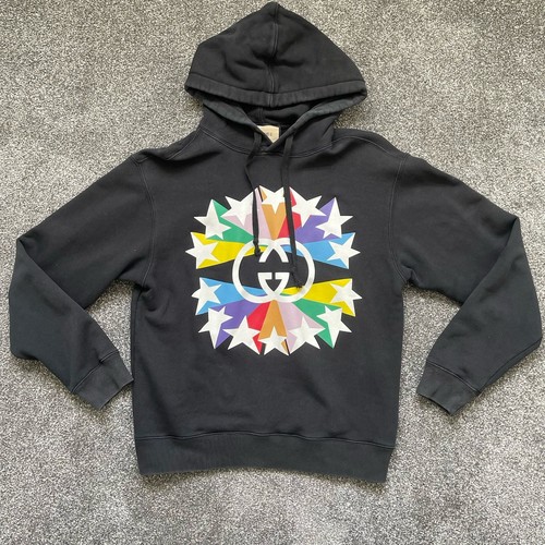 Gucci black star hoodie - gucci,