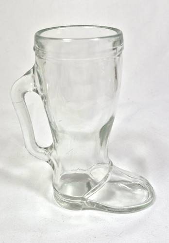 Glass cowboy boot - glass, mug