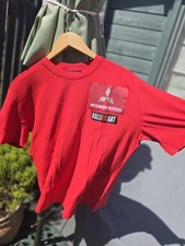 VINTAGE WRC MITSUBISHI MOTORS RALLIART RALLY TEAM ISSUE T SHIRT - size M - NEW 