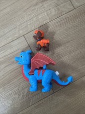Paw Patrol Blue Dragon With Zuma Figure
