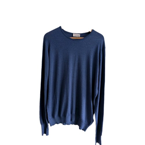 John smedley men blue crew - blue,