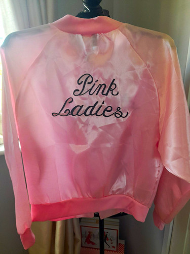 Grease pink ladies - grease, satin