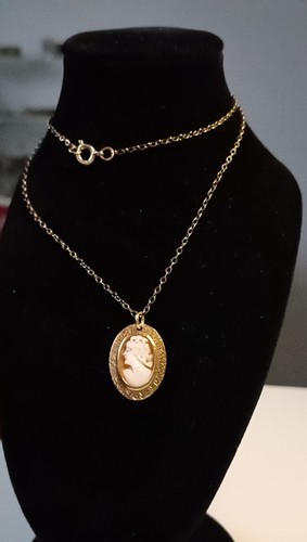 Vintage rolled gold - gold, shell