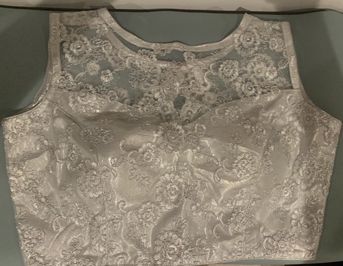 Indian padded silver flower - indian,
