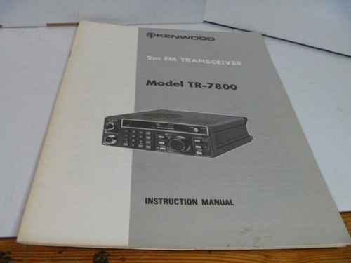 Original kenwood fm - 2m,