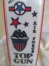Top Gun 1986 Iron On Clothes Transfers Sealed Pack USAF Fighter Pilot Rare