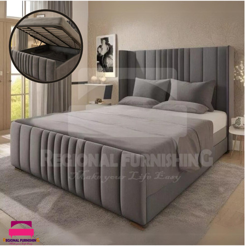 Ottoman winged bed plush - winged,