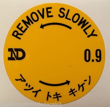 YAMAHA TZ125 TZ250 TZ350 TZ500 TZ750 RADIATOR CAP CAUTION WARNING DECAL