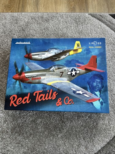 Eduard red tails - co, mustang