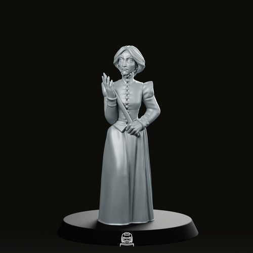 Headmistress teacher miniature - headmistress,