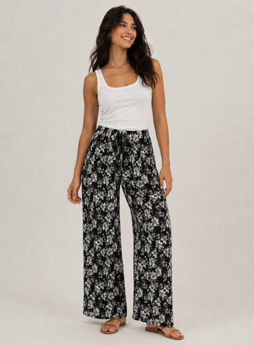 Ladies womens trousers palazzo - womens,
